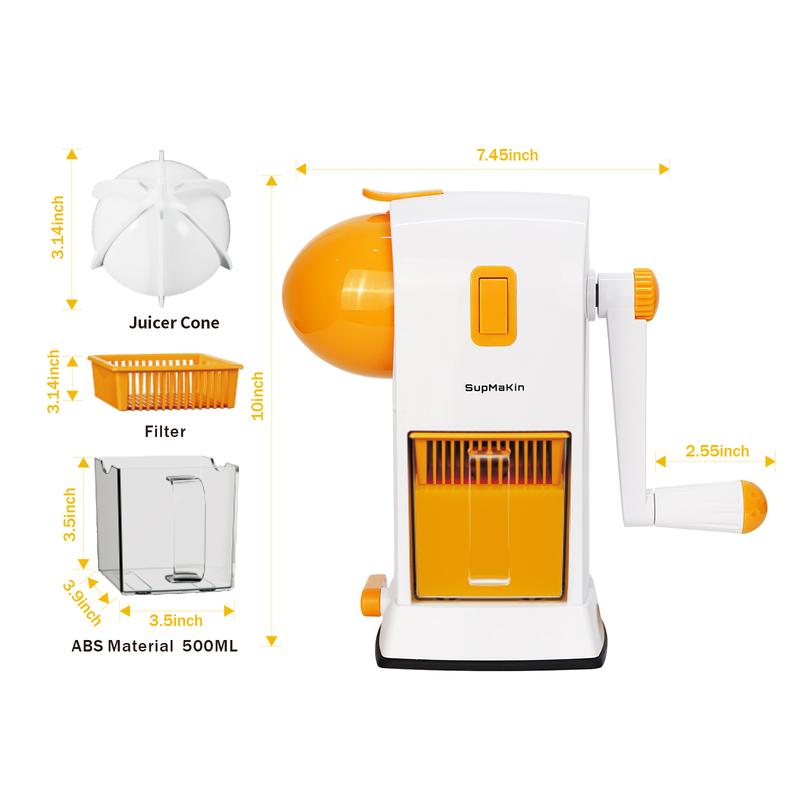 Kitchen Helper, Orange Juicer, Once for All, Manual Juicer , Healthy Citrus, Kitchen Helper