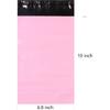 6.8 x 10 inch Pink Poly Mailer Envelopes Shipping Bags with Self Adhesive Strip, Waterproof and Tear-Proof Postal Bags, Pack of 50