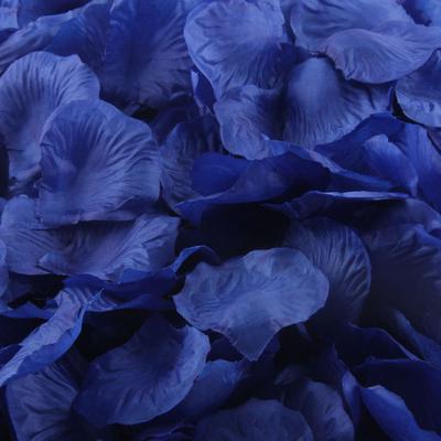 1000pcs Blue Silk Rose Artificial Petals Wedding Party Flower Favors Decor