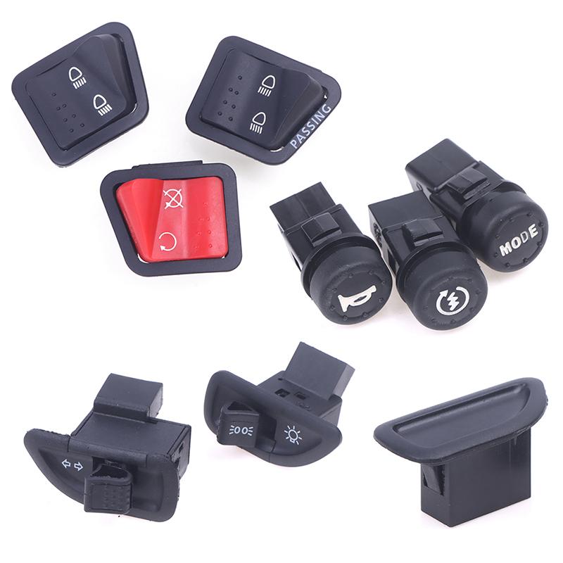 Motorcycle Switches Button Horn Turn Signal Buttons Assembly For Piaggio Zip