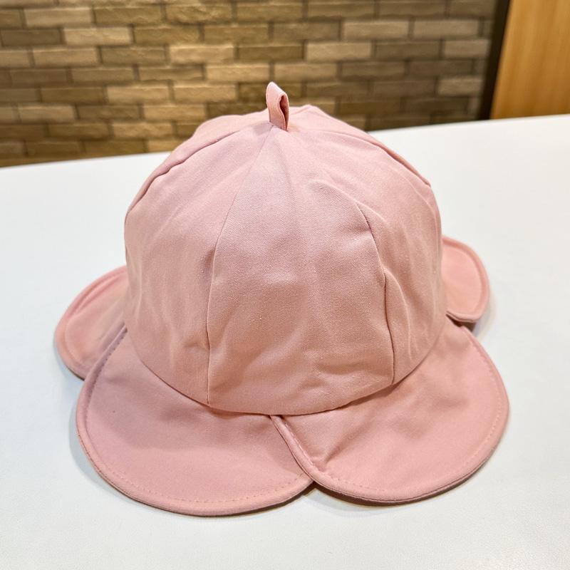 

Элегантная летне-весенняя шляпа от солнца и УФ-лучей для женщин в милом стиле «колокольчик» розовый