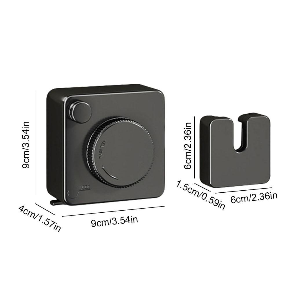 Retractable Aluminum Wall Mounted Clothes Line Waterproof Drying Laundry Line Anti-Rust Laundry Clothesline for Indoor Outdoor