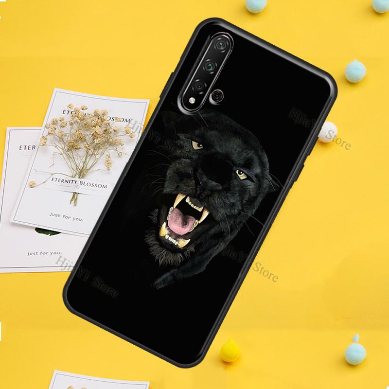 Tier Panther Hülle Für Huawei P30 P20 P40 P60 Pro P Smart Nova 9 5T Honor Magic 5 Lite X8 X9a 50 70 Cover