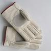 1Pair Double Thickened Canvas Gloves Stab Proof Welding Protective Gloves  Metallurgical Application