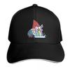 Gnome Barfing Rainbow Baseball Cap Funny Hat Rave Hat Unisex Luxury Hats for Unisex Ladies Unisexs