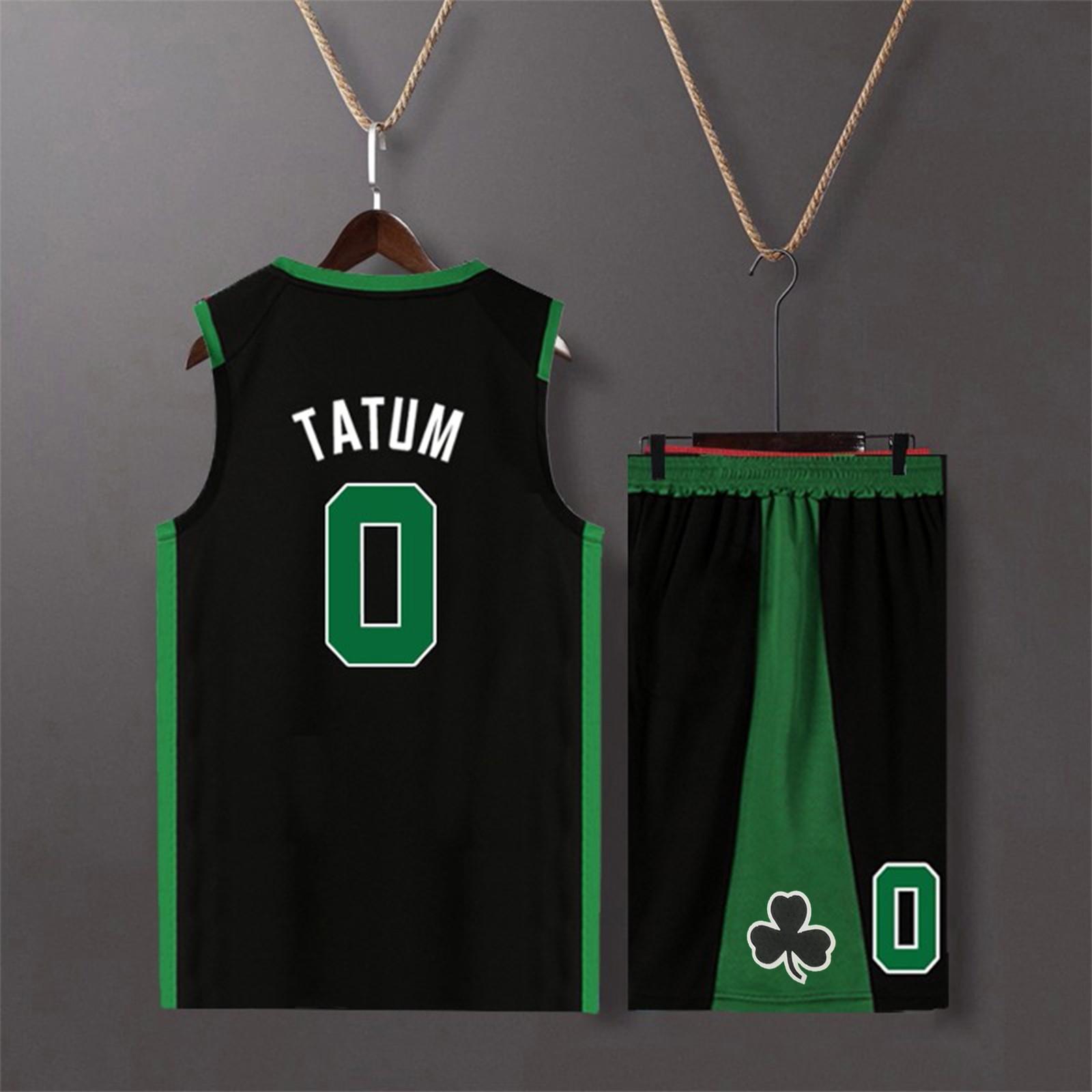 Basketball Clothes Kids Basketball Suit Tops + Pants Basketball Jerseys Suit Set 2XS чёрный