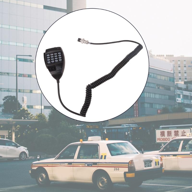 Microphone Speaker Keypad Mic for Two-Way Radio Walkie Talkie for Alinco DR03 DR06 DR135 DR235 DR435 DR635