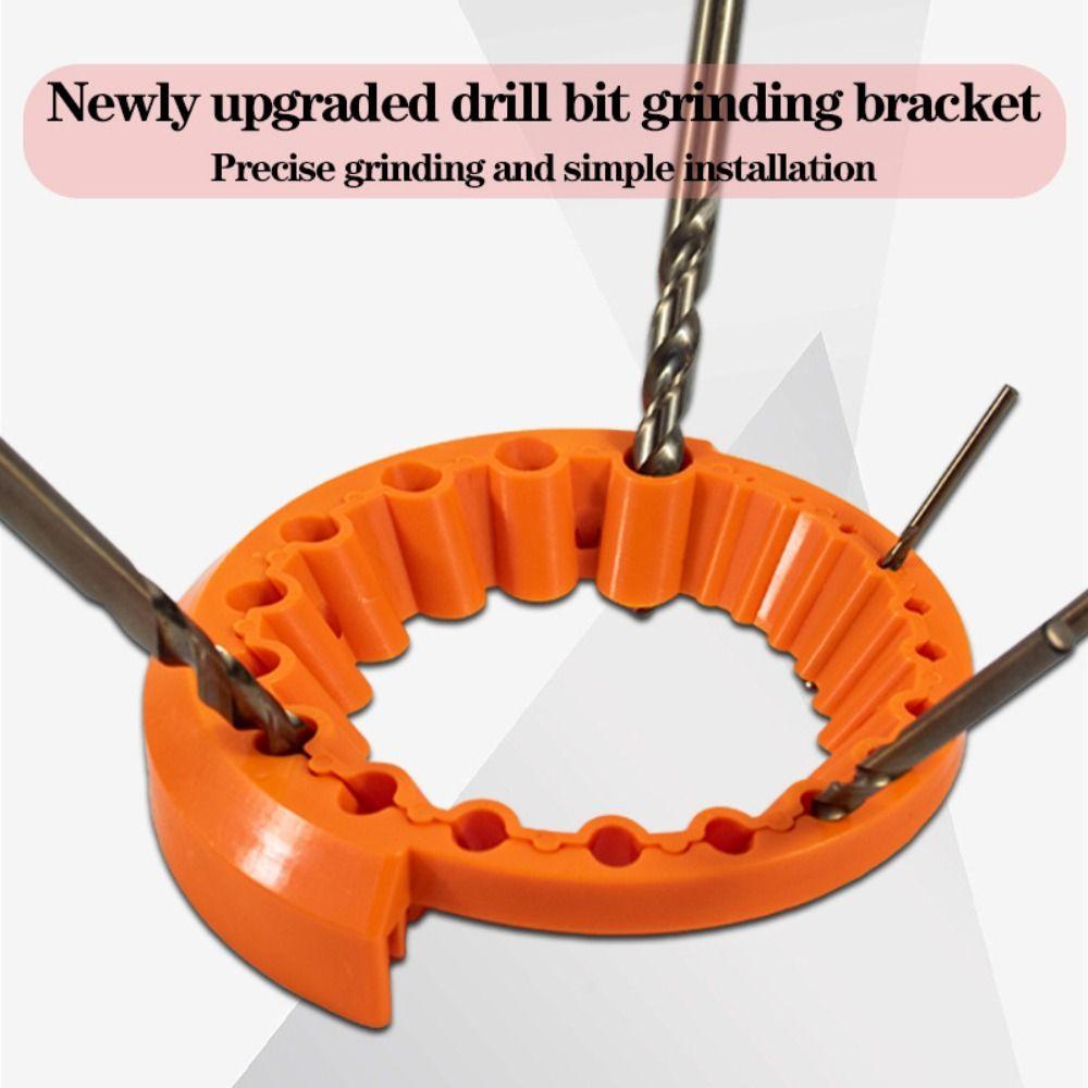 

Precision Drill Bit Sharpener 20 Hole Sharpening Tool Reliable Grinding Tool Angle Grinder Style 1