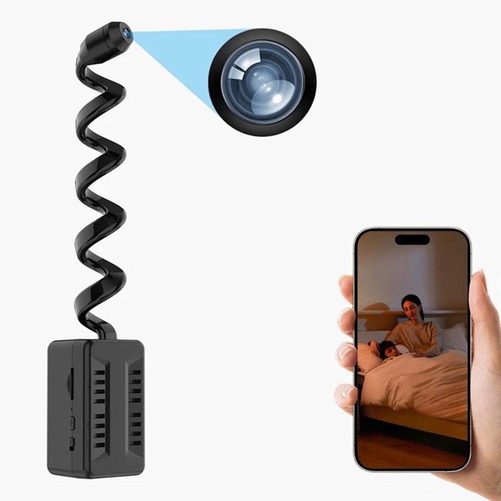 Mini WiFi Camera 1080P Wireless Nanny Cam with Motion Detection Surveillance Camera for Home Indoor Baby Dog Cat