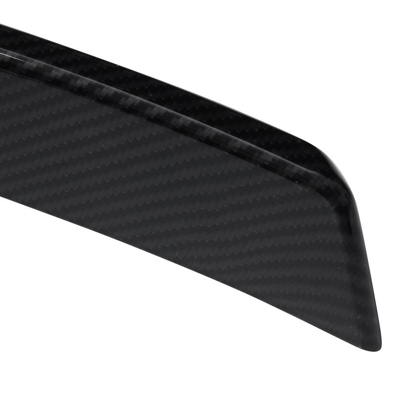 Carbon Fiber Style Abs Plastic Front Grill Decoration Frame Trim For Alfa Romeo Stelvio 2017 2018 Parts 2Pcs
