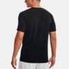 Under Armour T-shirt Pull Ras du Cou Couleur Unie Homme hauts Noir 1370442-001