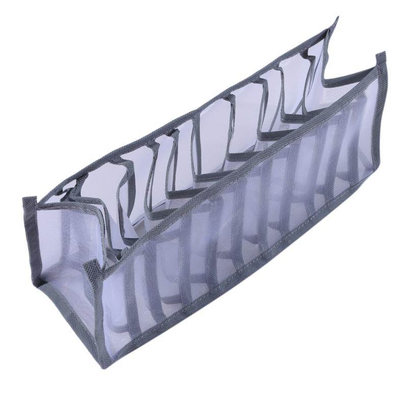 Mehrfach unterteilte faltbare Schubladen-Organizer-Tasche für Unterwäsche, Socken und Slips, platzsparend, zusammenklappbar, Schrank-Kleider-Organizer, Aufbewahrungsbox