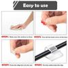 50Pcs Cable Clips Self Adhesive Cord Management Black Wire Holder Organizer Clamp Self-adhesive Car Wire Clip Accessories