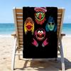 Muppet Rock Stars Microfiber Beach Towel, Lightweight And Quick-Dry, for Summer Travel, Beach Essential, Swimming Pool Outdoor