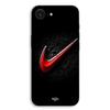 Case For iPhone SE 2024 Red Nike Logo Black Background Maniacase