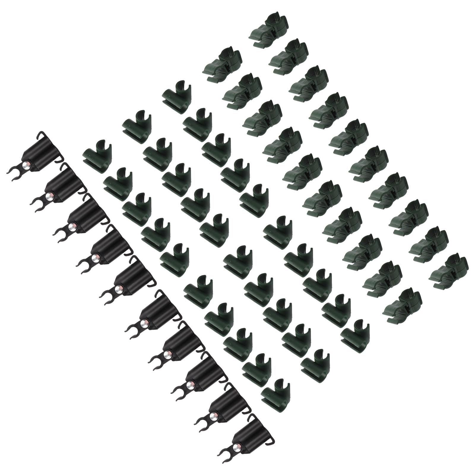 

60PCS Adjustable Plant Trellis Connector Clip Gardening Stakes Connector 11mm Connectors Clips Gardening Accessories For Greenho China Mainland