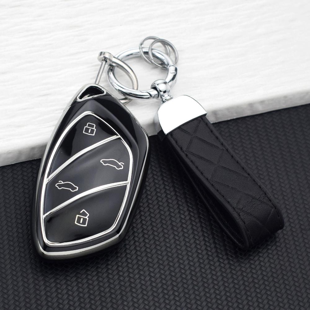 Soft TPU Remote Key Fob Protective Cover Shell for MG ZS EV HS EHS EZS MG6 MARVEL R MARVEL X for Roewe RX5 I5 I6 RX3 RX8 ERX5