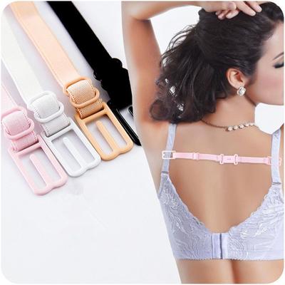 Non Slip Detachable Elastic Bra Strap Holder Back Clip Shoulder Straps Skid-proof Buckle