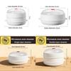 Microwave Safe Double Layer Steaming Basket Food Grade Plastic Steamer Tray For Home Cooking