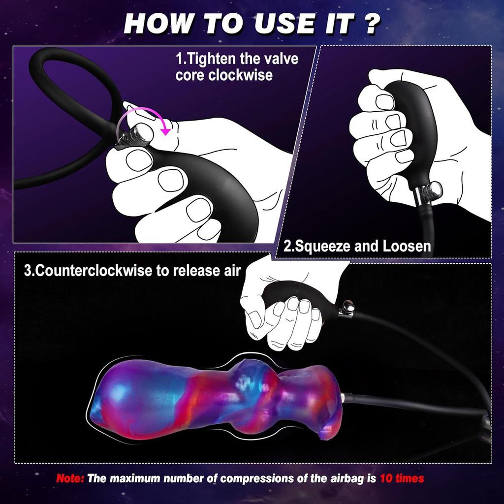 New Shaped Inflatable Anal Plug Ultra Soft Simulation Penis Liquid Silicone Anal Plug For Outdoor And Backyard Sexual Adult Products