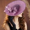 Exquisite Mesh Bow Headband French Vintage Kentucky Hat Fashion Tea Party Hat  Photography