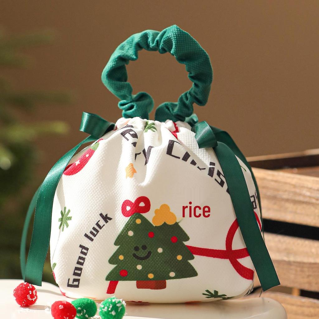 2025 Christmas Eve Peace Apple Gift Bag - Kids' Candy Holder