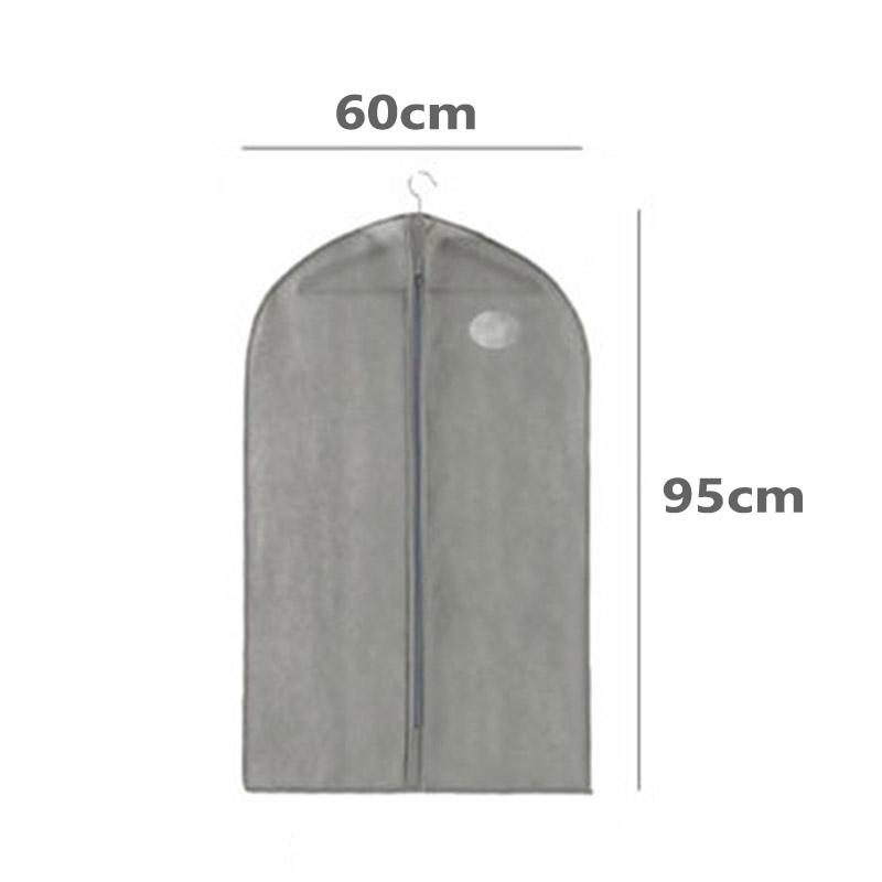 Travel Zipper Dust Bag Breathable Suit Clothes Coat Cover Protector