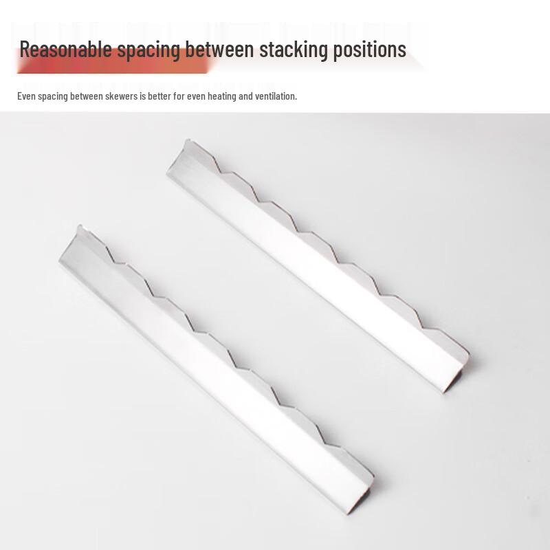 ZISIZ Stainless Steel BBQ Skewer Holder