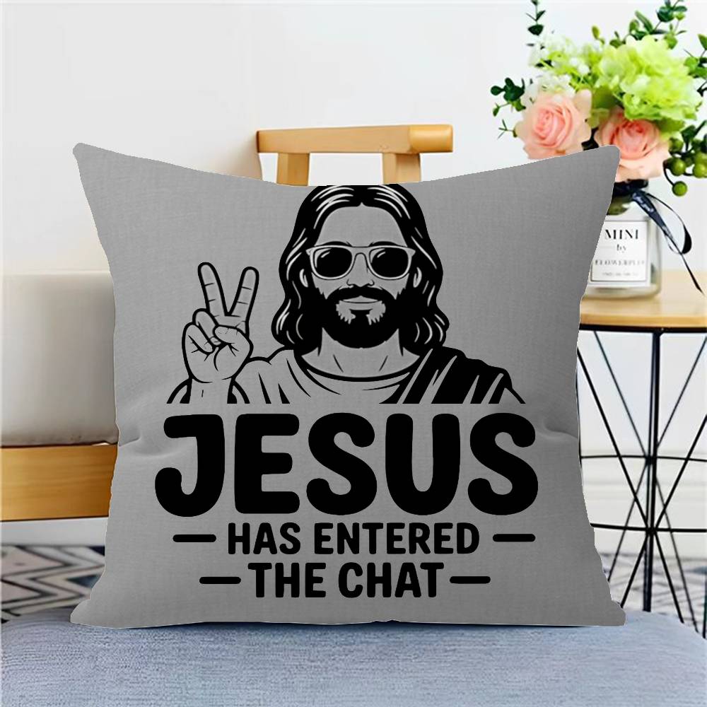 Jesus I Saw That pillow cover sofa cushion cover home room decoration children gift
