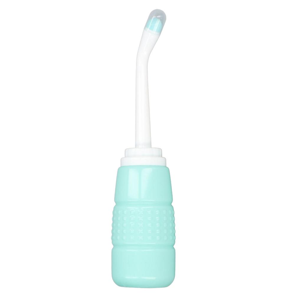 350ml Capacity Handheld Bidet Bottle Soft Squeeze Angled Nozzle Sprayer Cleaner for Outdoor Travel