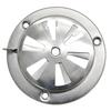 1Pcs Stainless Steel Smoker Air Vent Damper Silver Stove Air Vent  for Oven Test Chamber