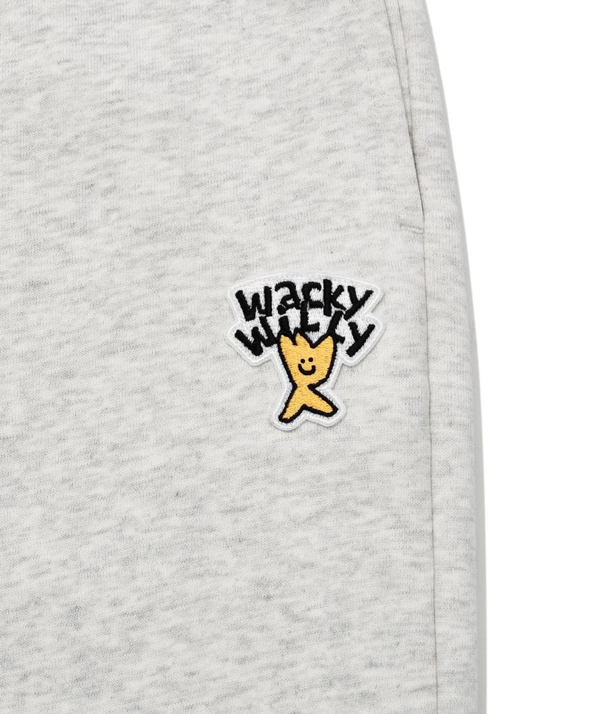 WACKY WILLY Basic Sweat Jogger Pants Light Gray