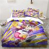 3D Carton DR S-Slump Arale Beding Set Shet King Twin Double Child Beding Set Mircofiber or Polyester Soft with Soft Fabric Duvet Cover Sets