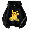 2026 Pikachu Dětská Mikina Nový Styl Chlapecká Sportovní Mikina Kreslený Potisk Dívčí Jaro-Podzim Dlouhý Rukáv Mikina Ležérní Vrchní Díl
