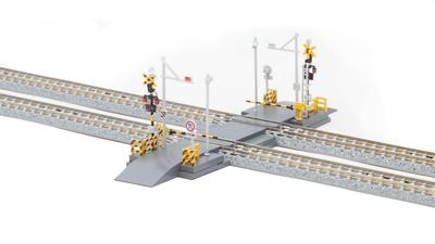 TOMYTEC TOMIX N Gauge Railroad Crossing Kit Diorama Supplies 3281