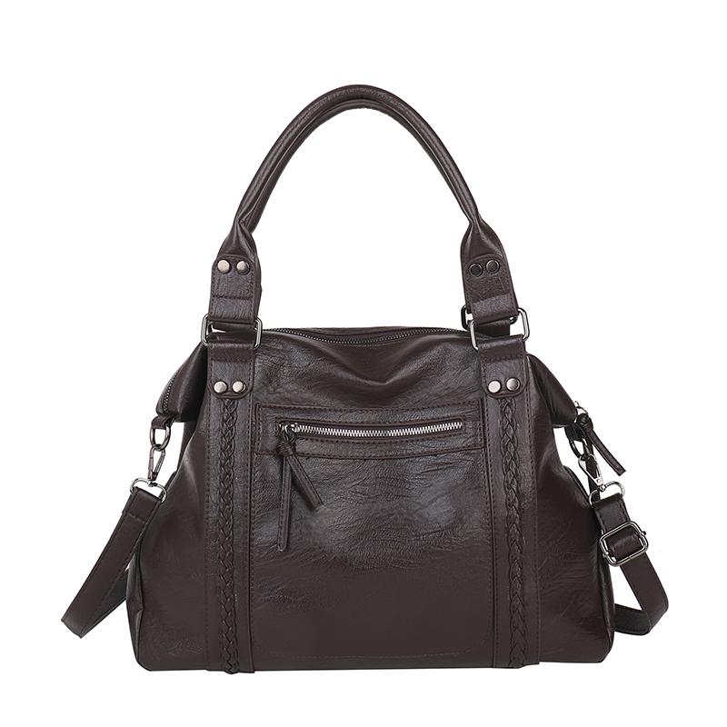 Luxus Weiche Echtes Leder Handtasche Mode Frauen Schulter Umhängetasche Einfarbig Rindsleder Tote Mode Weibliche Crossbody Sac