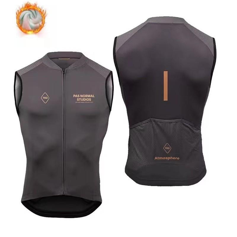 Riding Fleece Vest Waterproof Windproof Breathable Road Bicycle Top