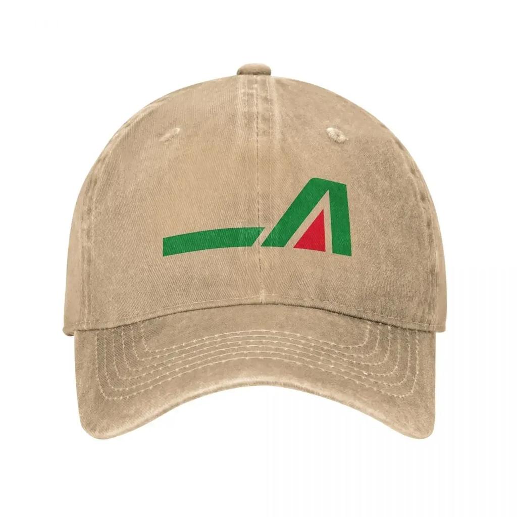Alitalia Rally Baseball Caps Classic Distressed Cotton Sun Cap Unisex Outdoor Workouts Adjustable Fit Hats Cap