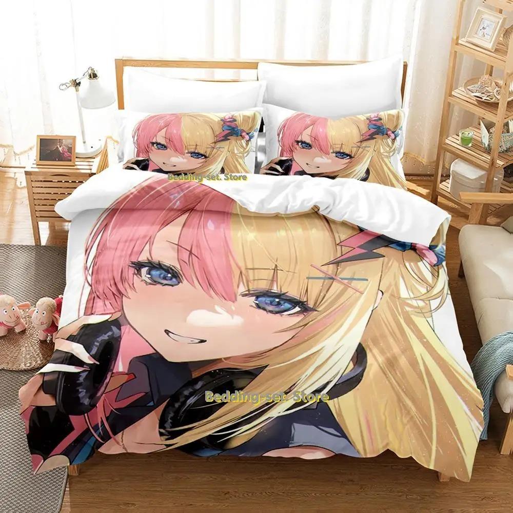 Kotoko Torahime Bedding Set Single Twin Full Queen King Size Bed Set Adult Kid Bedroom Duvetcover Sets Anime parure de lit Bed