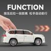 QMV5 1:24 Lexus LX570 Off Road SUV Alloy Metal Diecast Model Car Simulation Children Collectibles Hobby Ornaments Toy Holiday Present