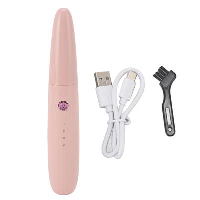 Heated Eyelash Curler Long Lasting Electric Eyelash Curler Type C Rechargeable Lash Curler for