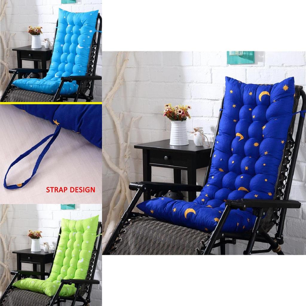 Soft And Comfortable Patio Lounger Cushion For High Back Recliner Benches