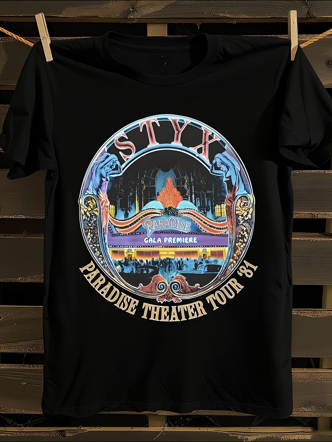 Styx Paradise Theater Tour Graphic T-shirt L