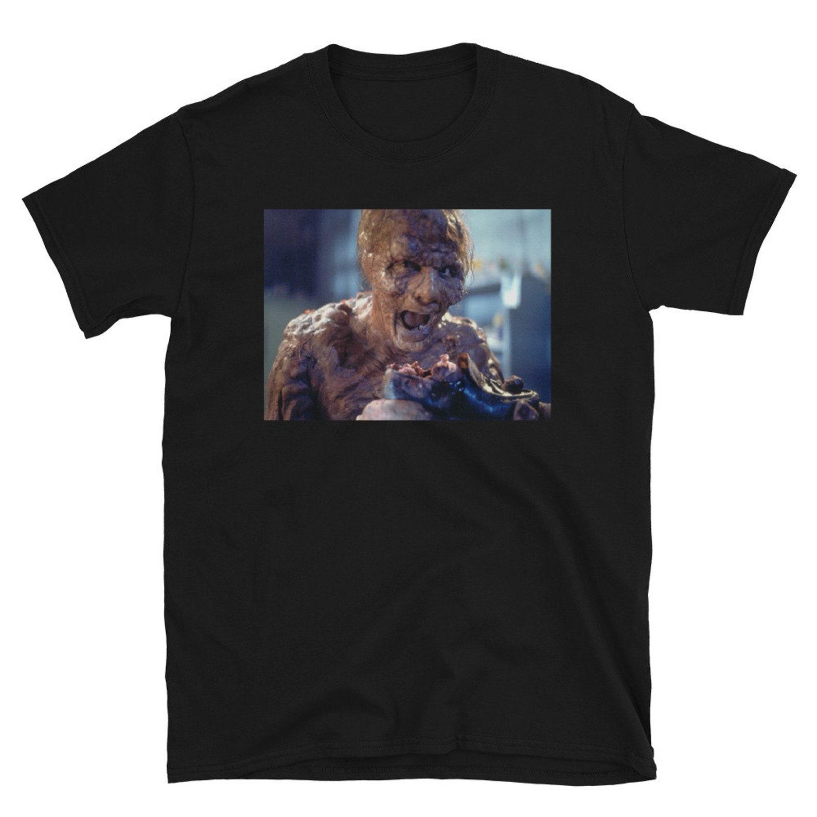 the fly jeff goldblum behind the scenes puking in a shoe T-Shirt M