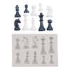 3D Chess Piece Silicone Molds Epoxy Resin Casting Molds Jewelry Making Tools