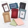 Gulfstream's Soft, Genuine Leather Pass Case with a Colorful Finish. Smartly Store Your IC Card, Credit Card, and Business Cards. [Soft Genuine