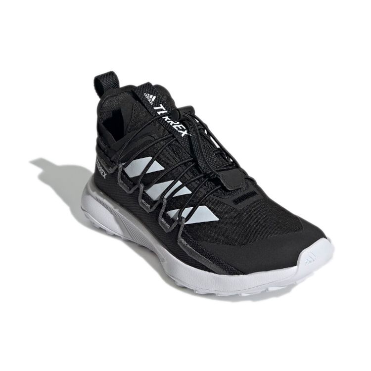 Adidas Voyager 21 Canvas Comfortable Versatile Slip-Resistant Durable Low-Top Casual Shoes Women Sneaker Black White FZ3336