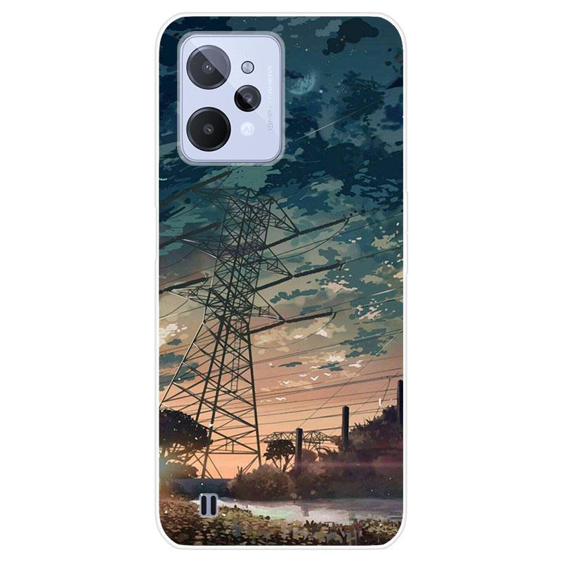 Per Realme C31 C 31 RealmeC31 Custodia morbida in silicone Cover posteriore Custodia per cellulare alla moda