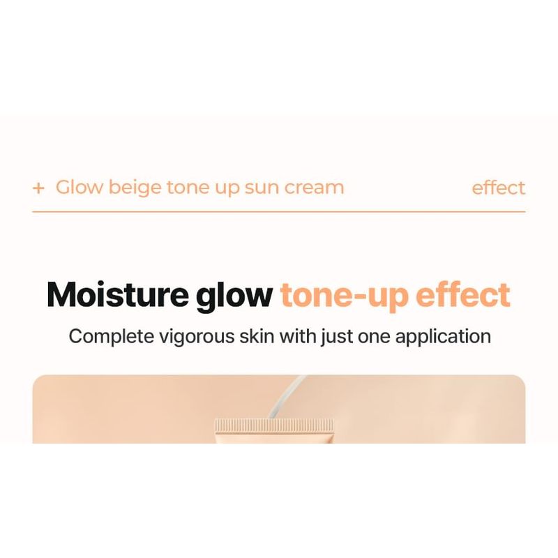 Machen p:rem - Glow Beige Tone Up Sonnencreme