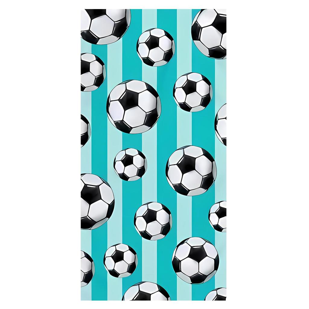 Durable Fade-Resistant Microfiber Football Beach & Pool Towel